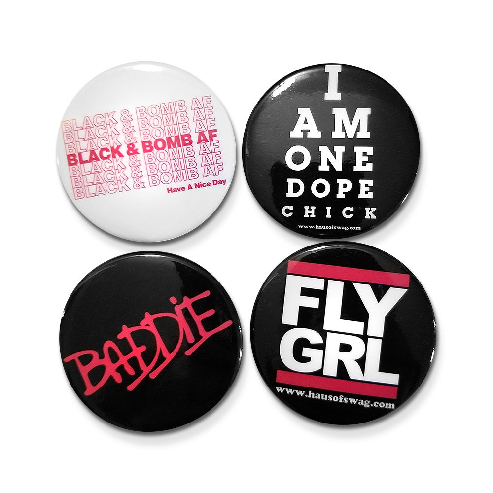The Self-Love Button Pack
