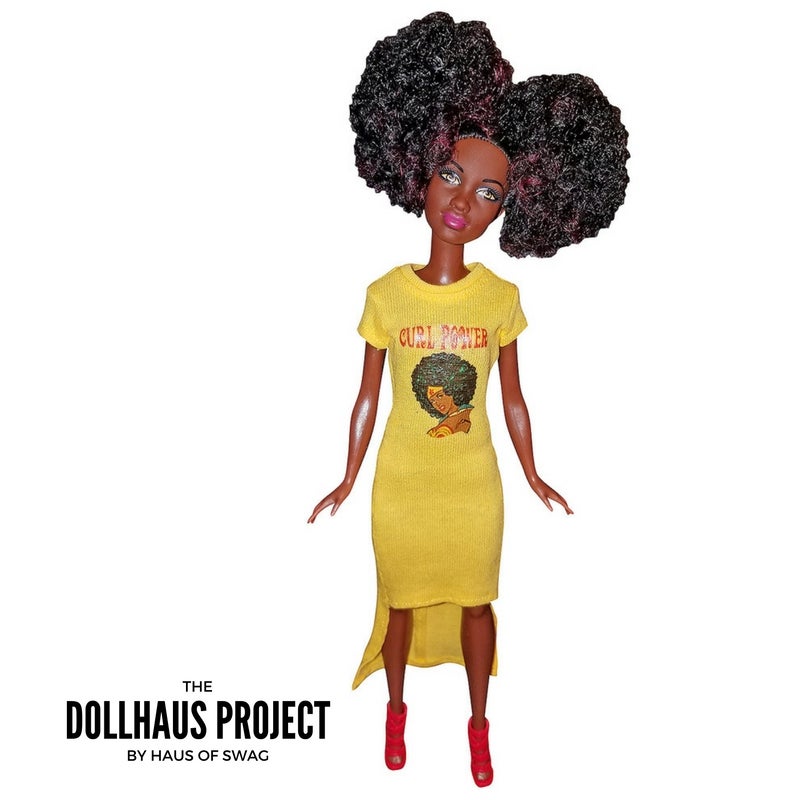 Curl Power Afro Puffs | Fashion Collector Doll