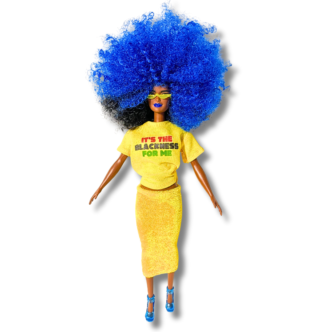 Doll: Blackness For Me, Blue Afro