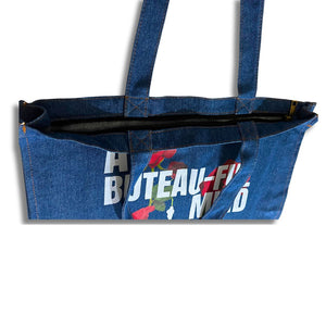 A Buteau-Ful Mind Denim Tote Bag