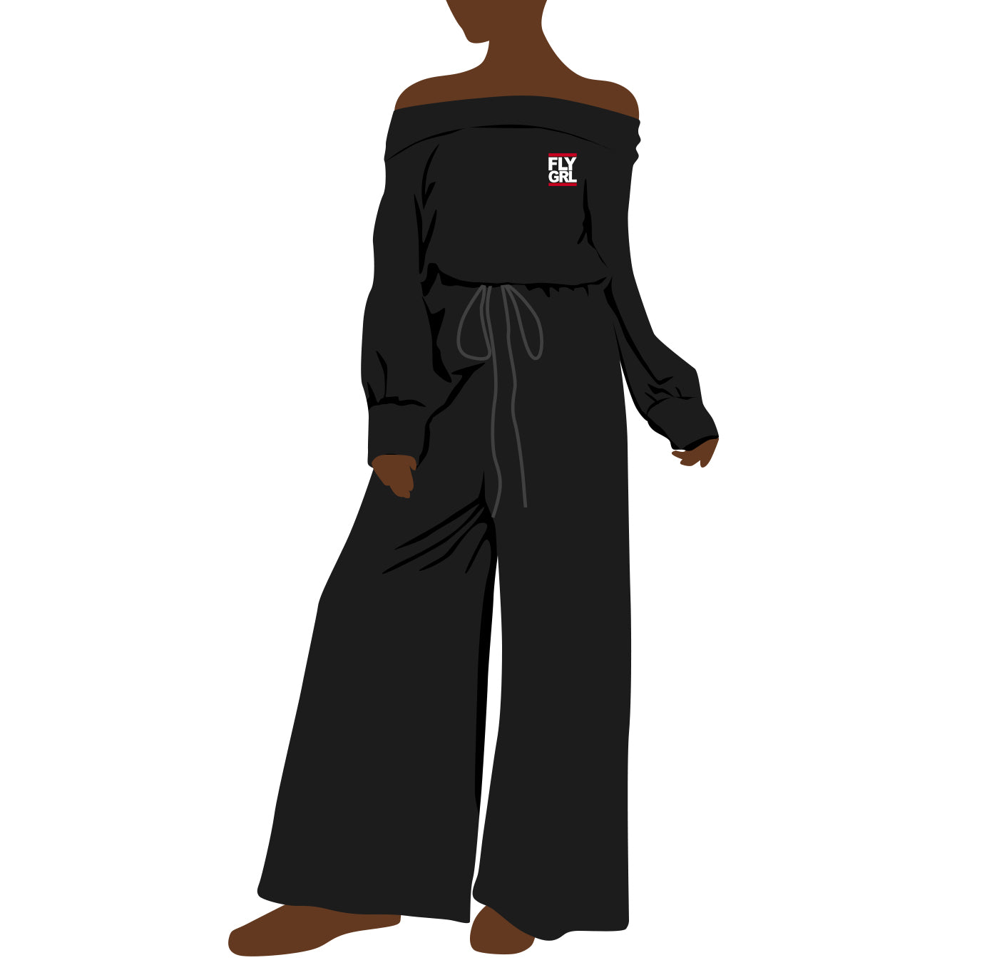 FLY GRL Wide Leg Jumpsuit