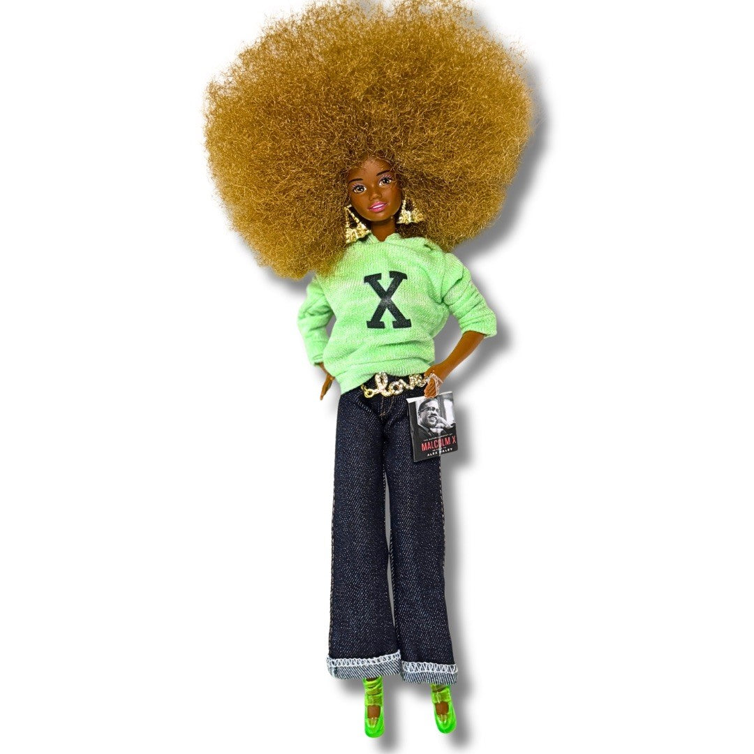 Green 'X' Hoodie Fashion Collector Doll