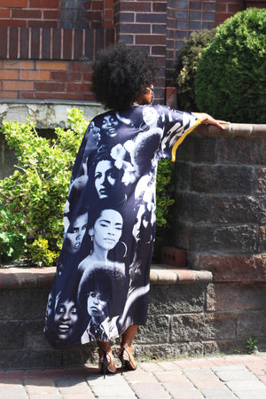 To Black Women With Love Kimono
