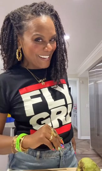 FLY GRL Classic T-Shirt In Black ***PREORDER ONLY****
