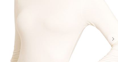 Goddess Graphic Bodysuit In Crème De La Crème