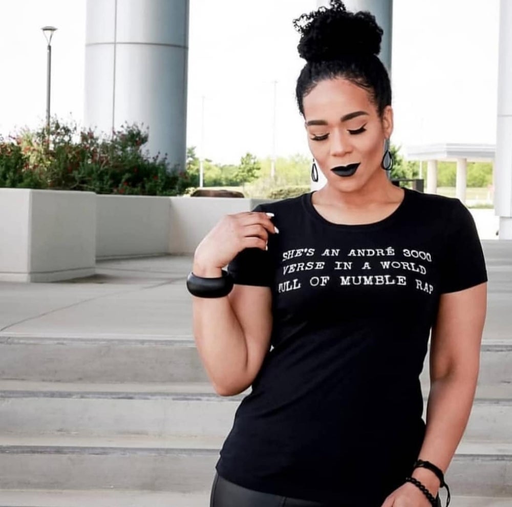 For The Love of 3 Stacks: Black Classic Tee