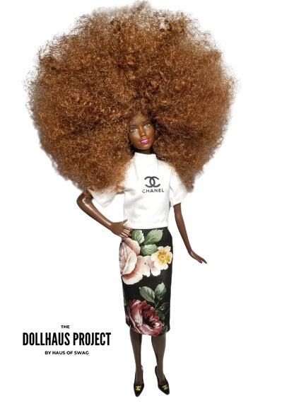 Chanel Afro Collector Doll