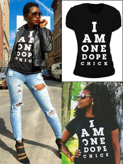 Dope Chick Classic T Shirt