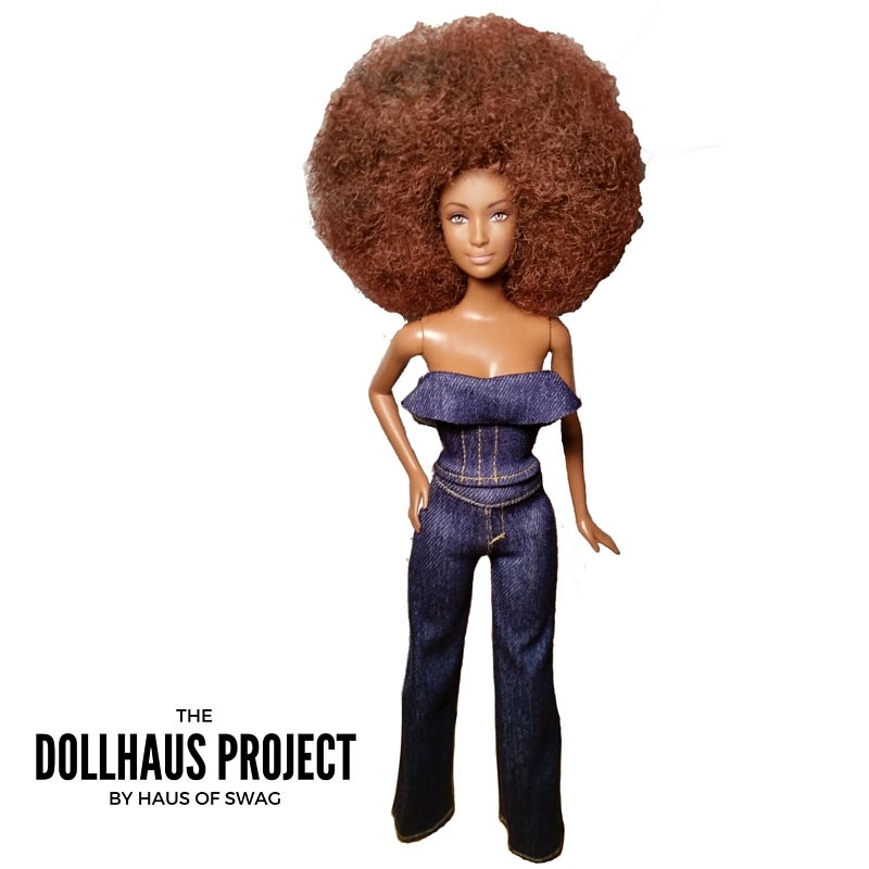 Denim Fashion Doll