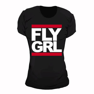 FLY GRL Classic T-Shirt In Black