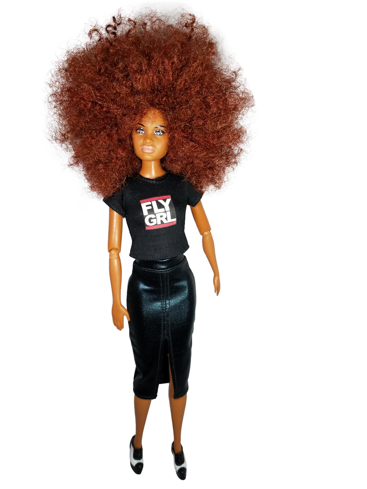 FLY GRL Red Haute Collector Doll