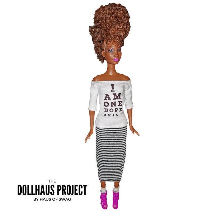 I Am One Dope Chick, Tapered Cut | Fashion Collector Doll