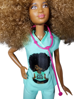 Dope Black Nurse Collector Doll