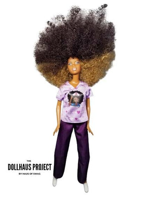 Black Nurses Rock Collector Doll