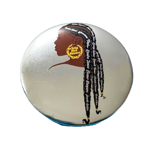 Say Her Name Metallic Mirror