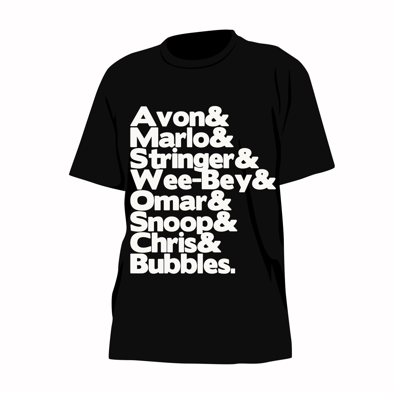 Wired Up: In A Black Classic Tee.