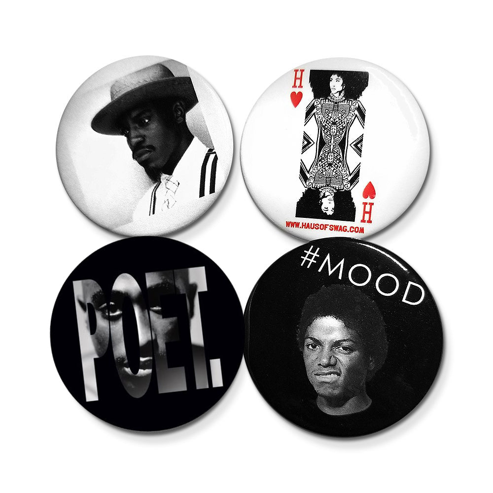 The King & Kween Button Pack