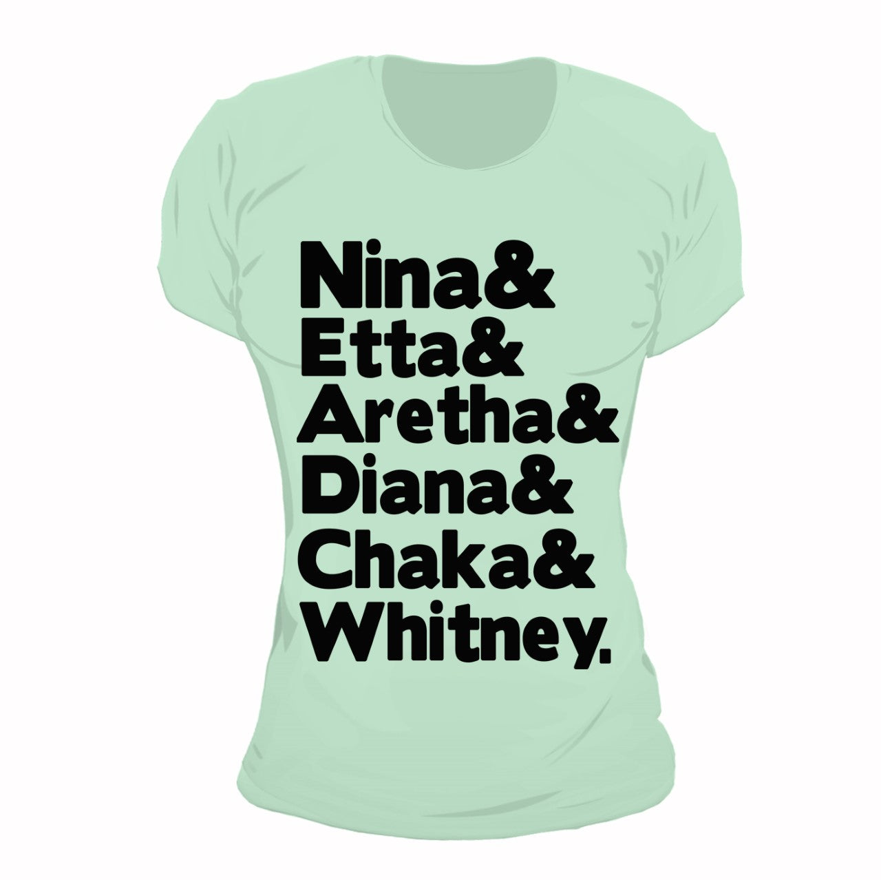 R&B Divas In Mint Green